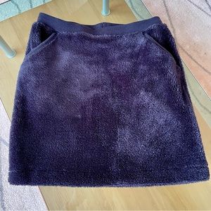 UNIQLO Drawstring Fleece-Lined Skirt